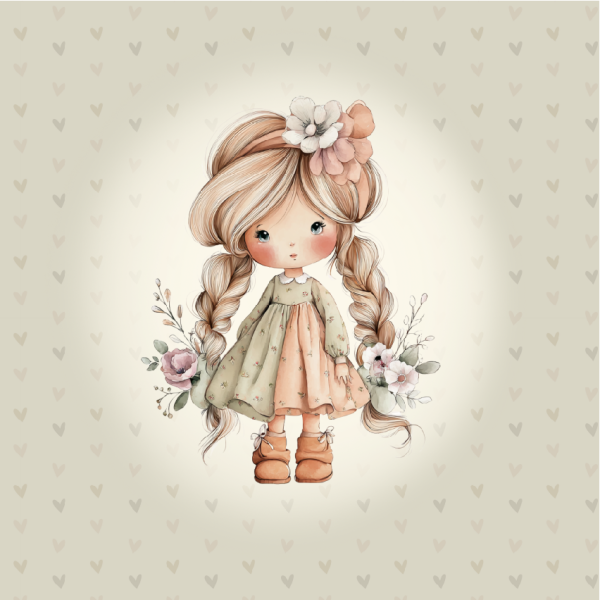 Spring Boho Girls Panel 2